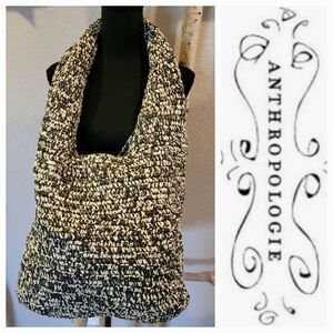 ANTHROPOLOGIE Rafia Hobo Bag